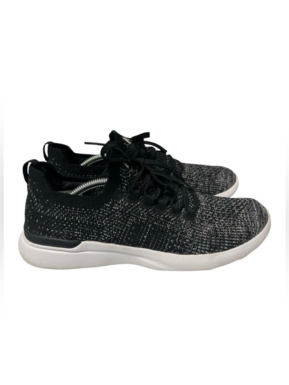 APL Techloom Breeze Sneakers Women's 8.5 Gray White Mesh Upper Athletic Shoes